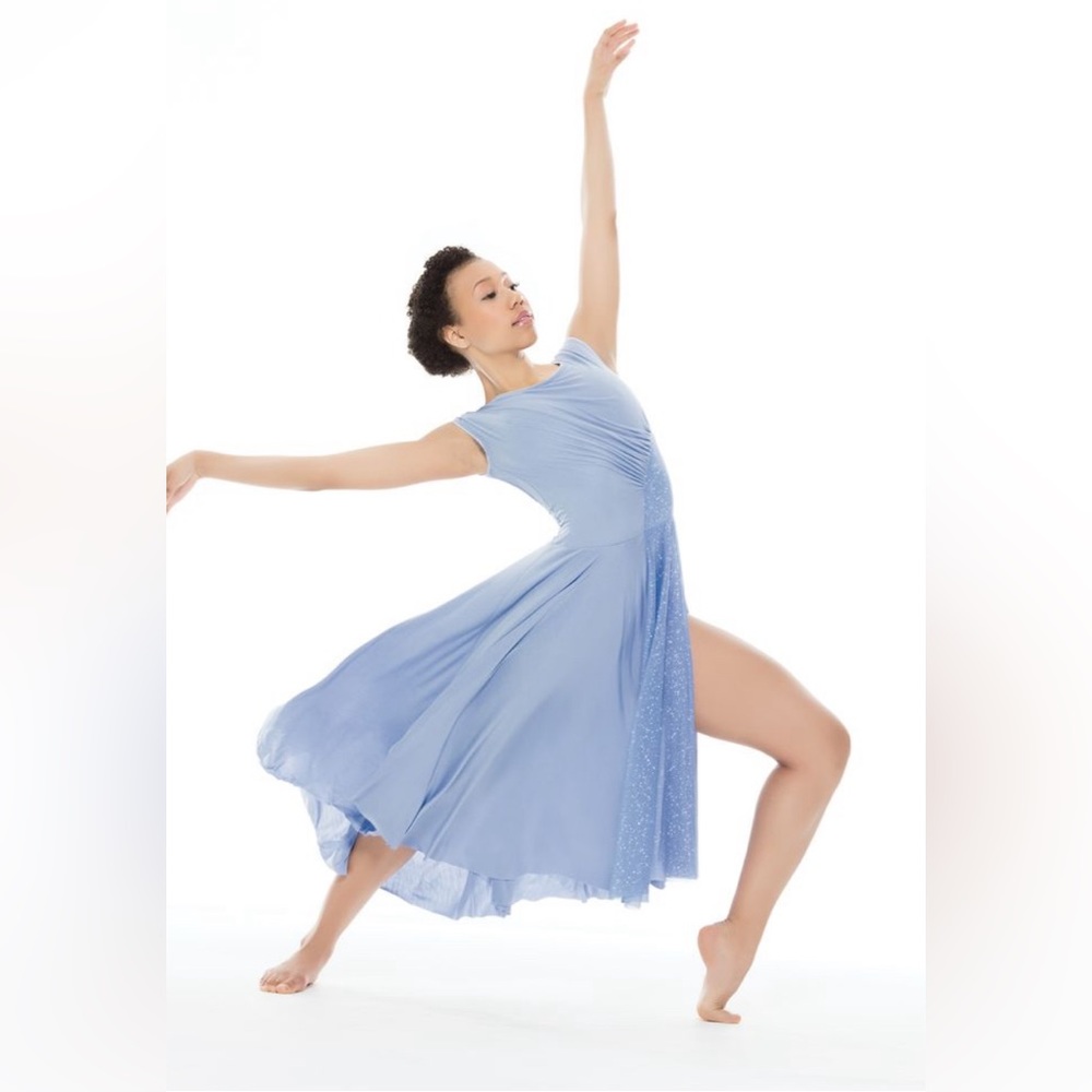 Periwinkle dance costume from revolution dancewear size small adult